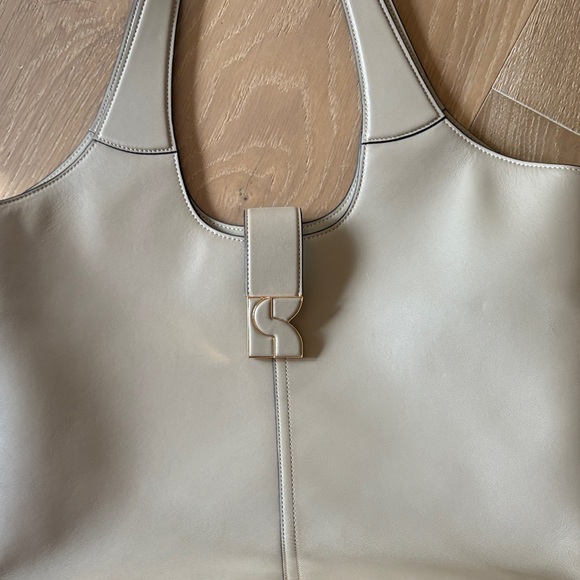Kate Spade Taupe Leather Shoulder Bag - Picture 4 of 10